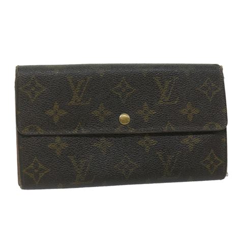 louis vuitton wallet m61723|Pre Loved LOUIS VUITTON Monogram Portefeuille Credit Long .